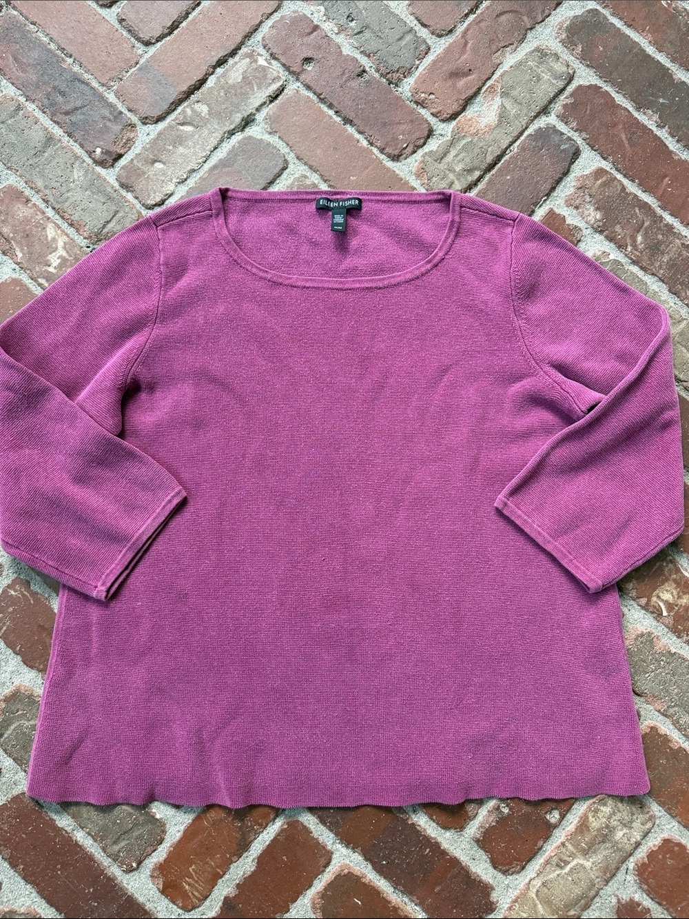 Eileen Fisher Silk Organic Cotton Top